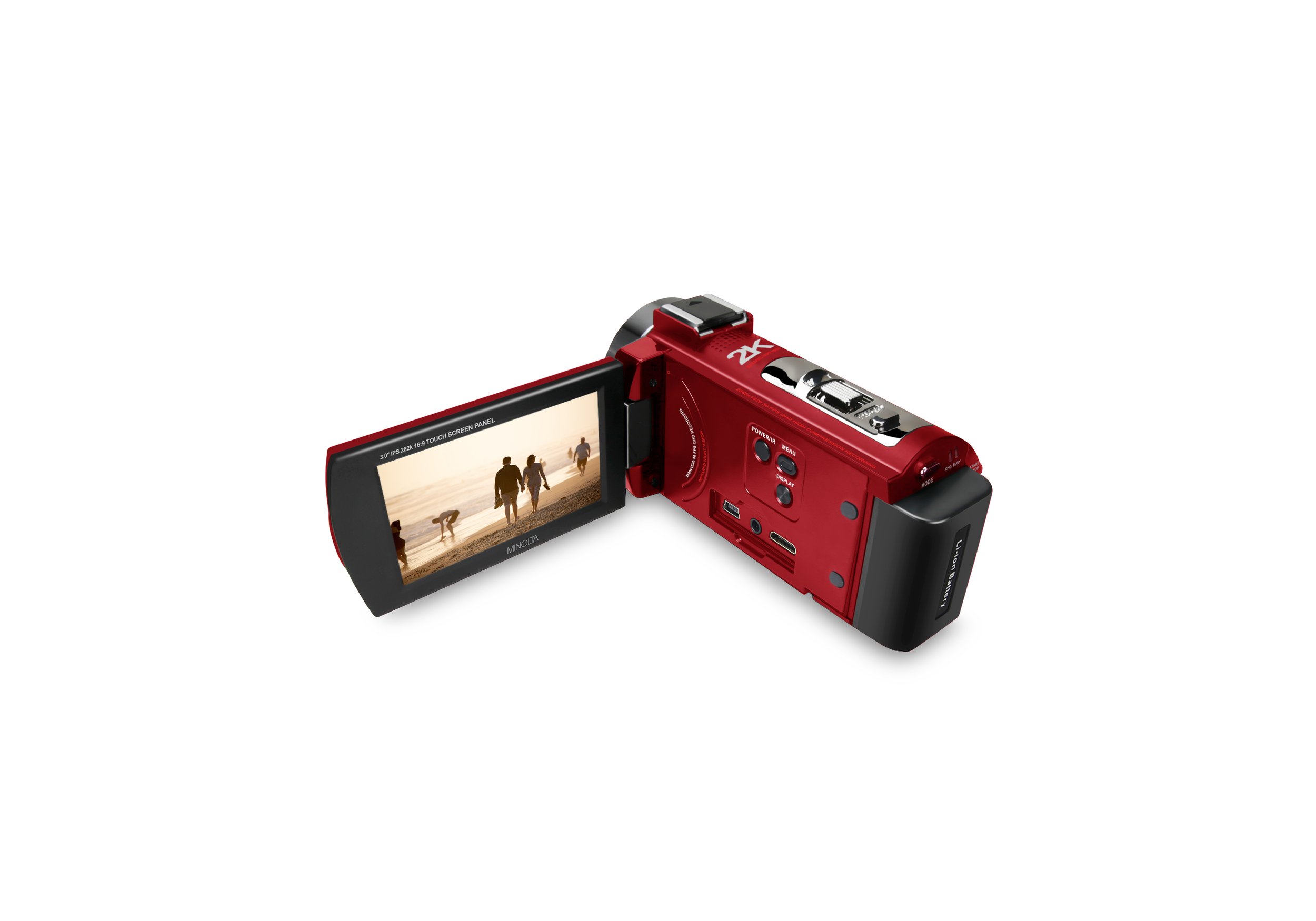 MN2K10NV - 2.7K Quad HD / 48MP IR Night Vision Camcorder — Minolta